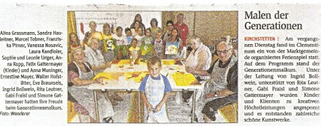 Malen der Generationen